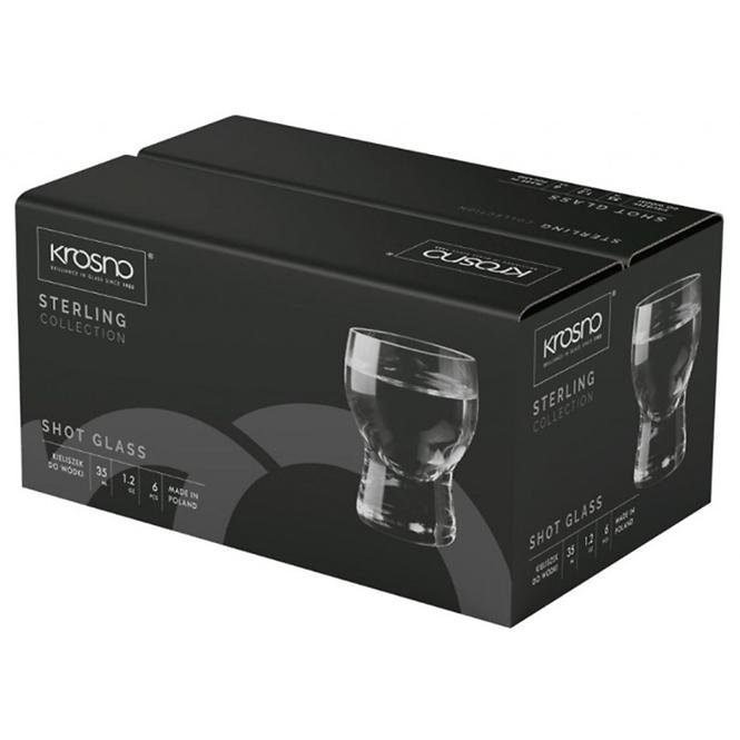 Pohár vodkára Sterling Krosno 35 ml 6 db
