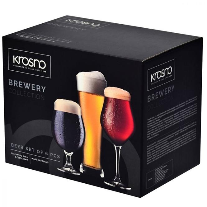 Pohár sörre Brewery Krosno 6 db