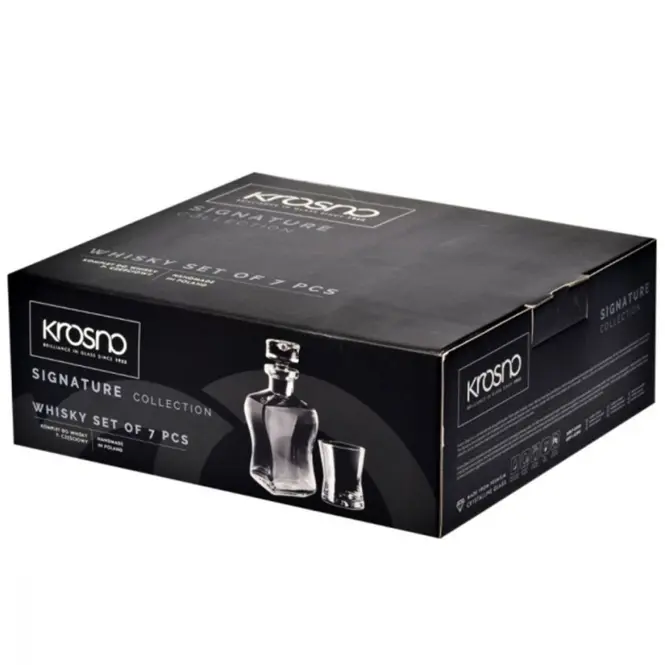 Komplet  whiskyre 7-kusový Signature Krosno 1 db,6