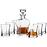Komplet  whiskyre 7-kusový Signature Krosno 1 db
