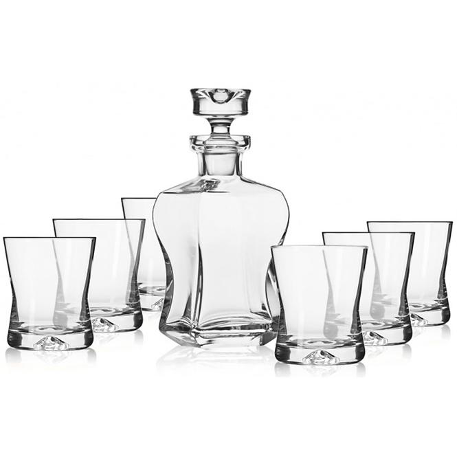 Komplet  whiskyre 7-kusový Signature Krosno 1 db,2