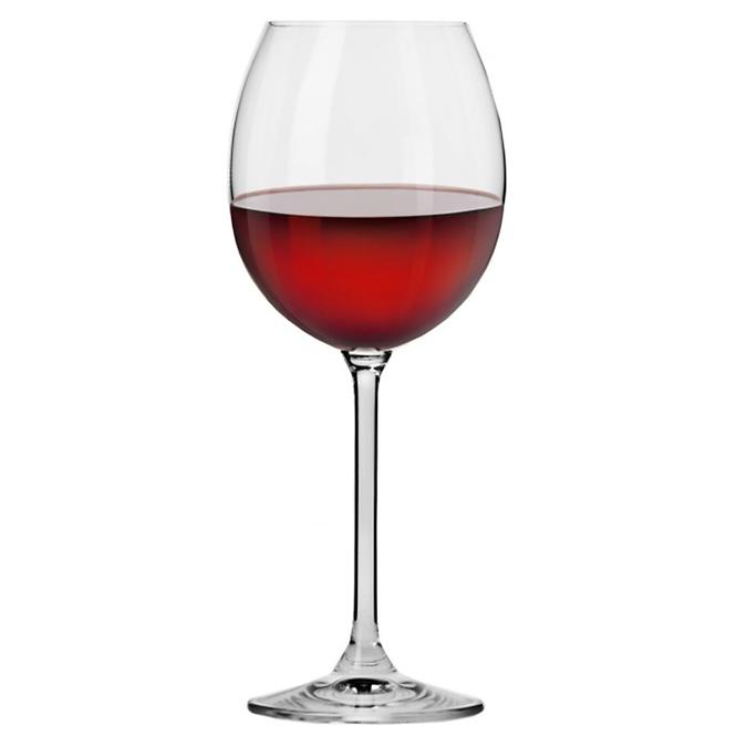 Pohár  vörös borra Venezia Krosno 350 ml 6 db