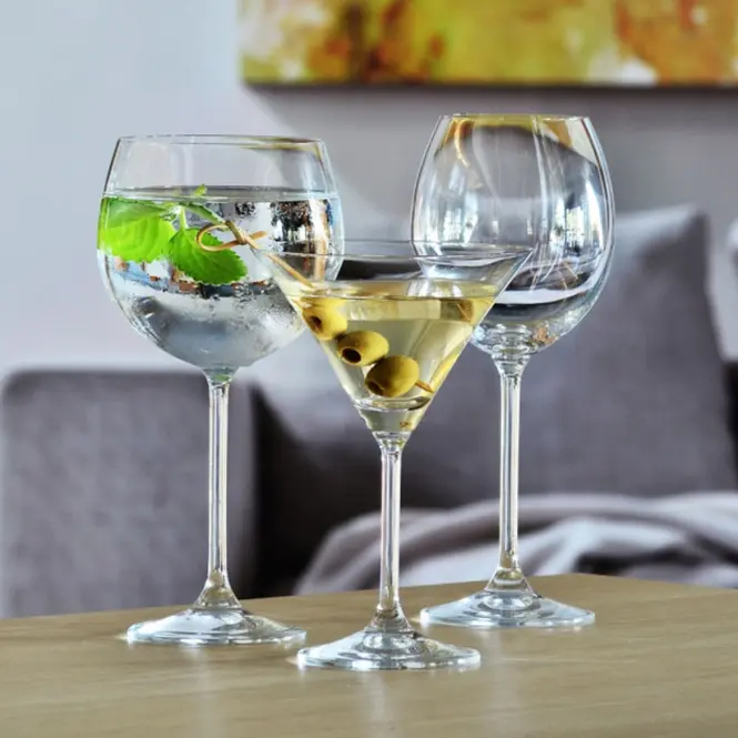 Pohár   fehér borra Venezia Krosno 250 ml 6 db,5