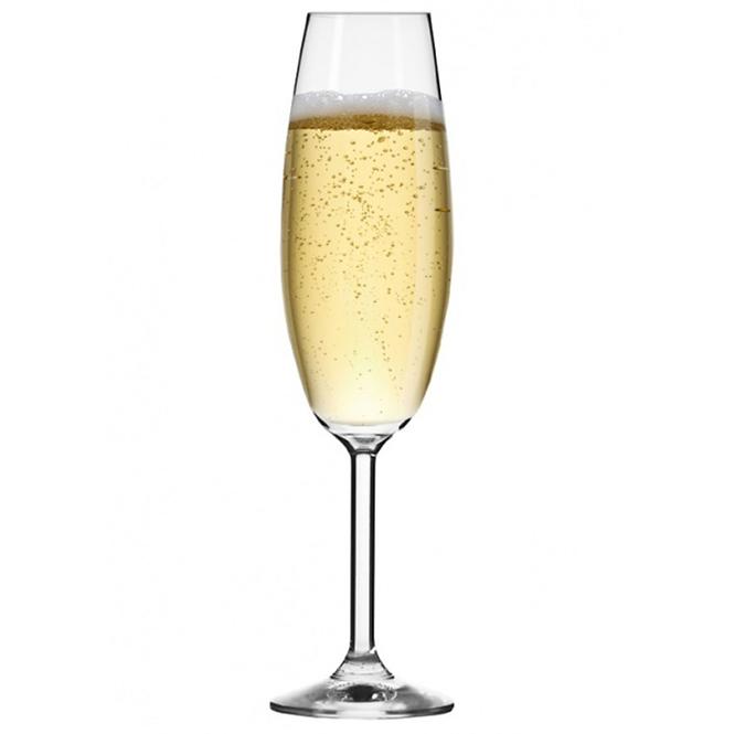 Pohár  pezsgőre Venezia Krosno 200 ml 6 db