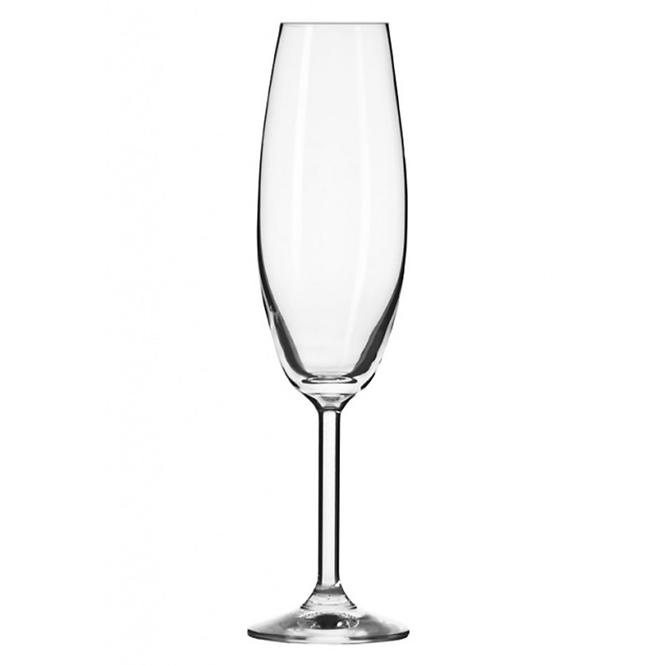 Pohár  pezsgőre Venezia Krosno 200 ml 6 db