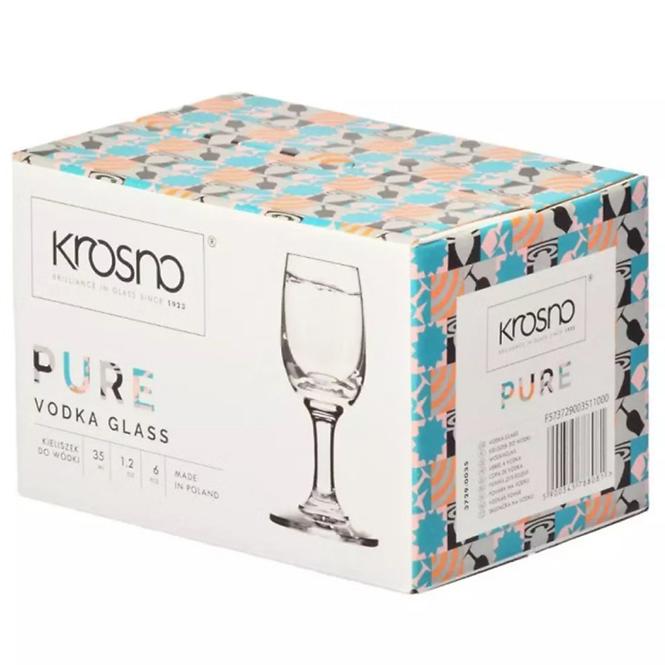 Pohár vodkára Pure Krosno 35 ml 6 db