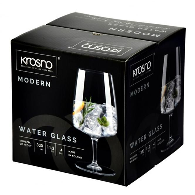 Pohár vízre Modern Krosno 330 ml 4 db