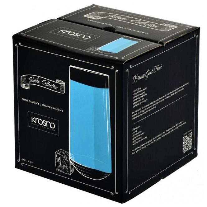 Pohár Shake Krosno 380 ml 4 db