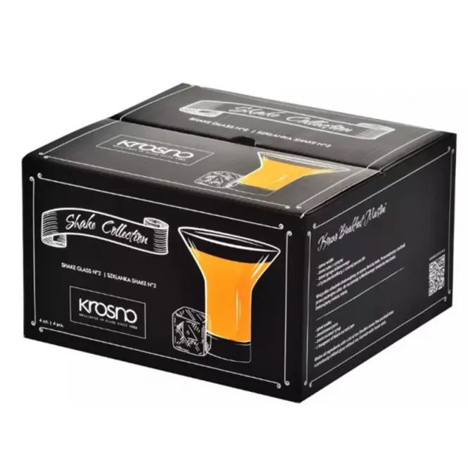 Pohár Shake Krosno 150 ml 4 db,4