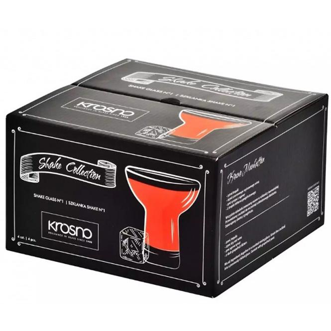 Pohár Shake Krosno 190 ml 4 db