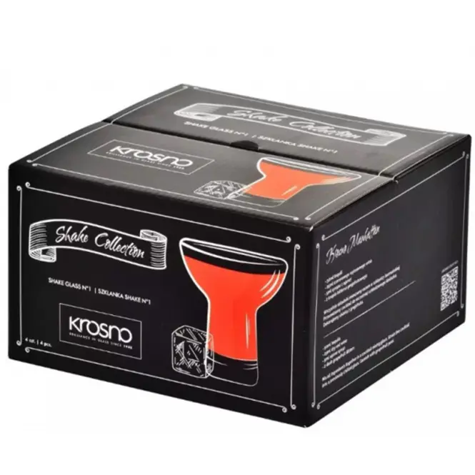 Pohár Shake Krosno 190 ml 4 db,4