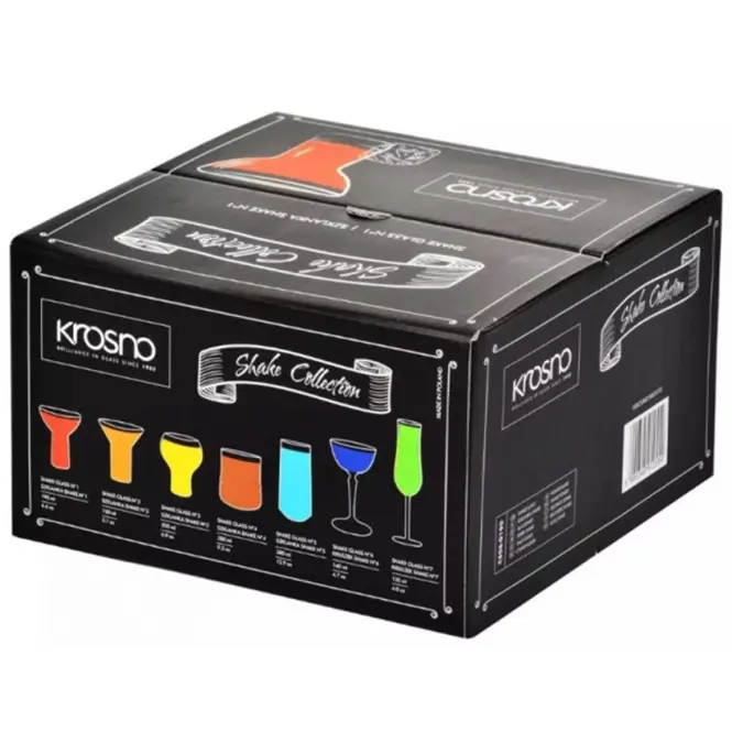 Pohár Shake Krosno 190 ml 4 db,5