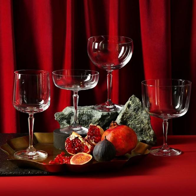 Pohár  pezsgőre Coupe Roma Krosno 230 ml 4 db,6