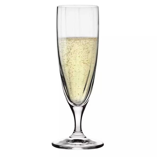 Pohár na šampanské Prima Lumi Krosno 160 ml 4 db