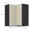 Konyhaszekrény Arona cashmere 60x60 Gn-72 1f (90°),2