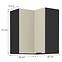 Konyhaszekrény Arona cashmere 60x60 Gn-72 1f (90°),2