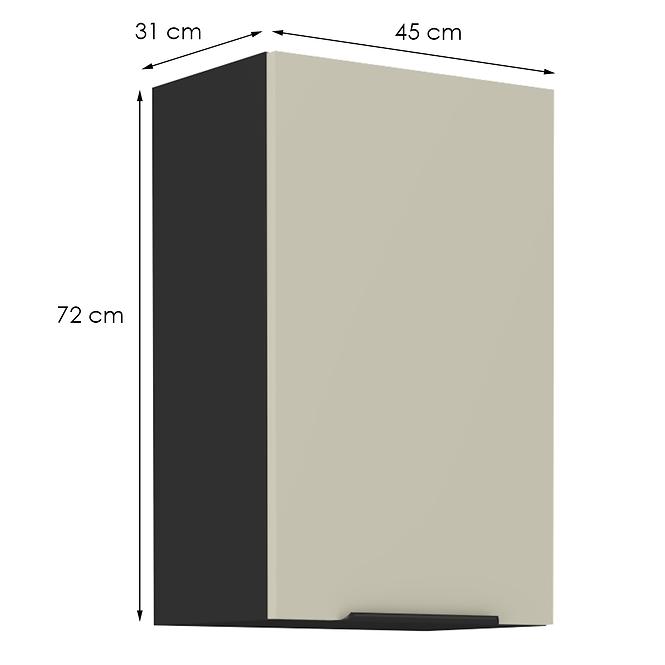 Konyhaszekrény Arona cashmere 45g-72 1f,2