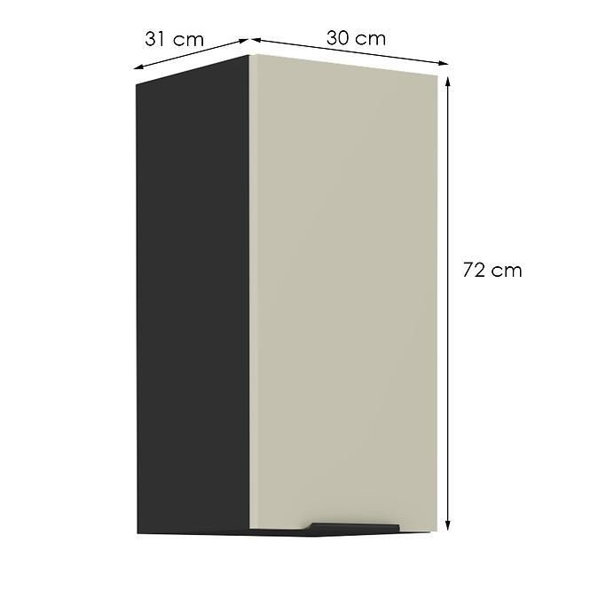Konyhaszekrény Arona cashmere 30g-72 1f,2