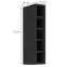 Konyhaszekrény Siena/Monza/Arona fekete matt 15g-72 Otw,2