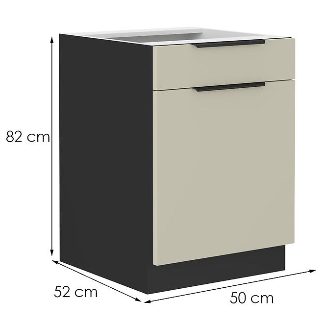Konyhaszekrény Arona cashmere 50d 1f 1s bb