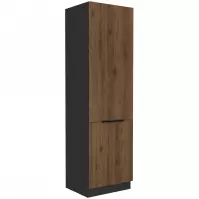 Konyhaszekrény Monza dió okapi 60dk-210 2f