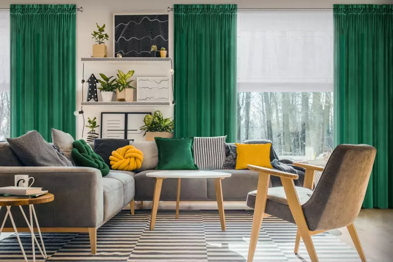 Sötétítő SAMANTA 140x250 karikán 374435 EUROFIRANY,5