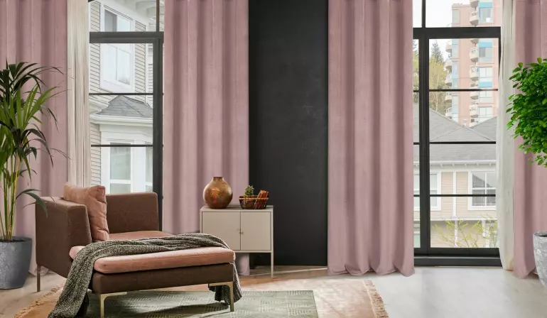 Sötétítő ELIZA 140x250 karikán 386203 EUROFIRANY,12