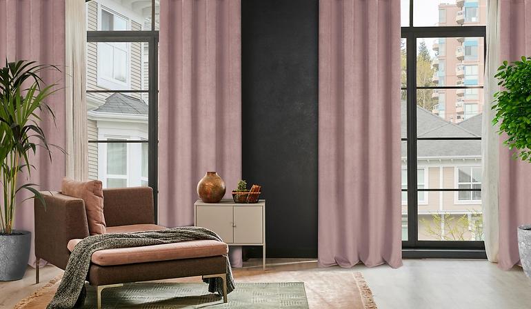 Sötétítő ELIZA 140x250 karikán 386203 EUROFIRANY,12
