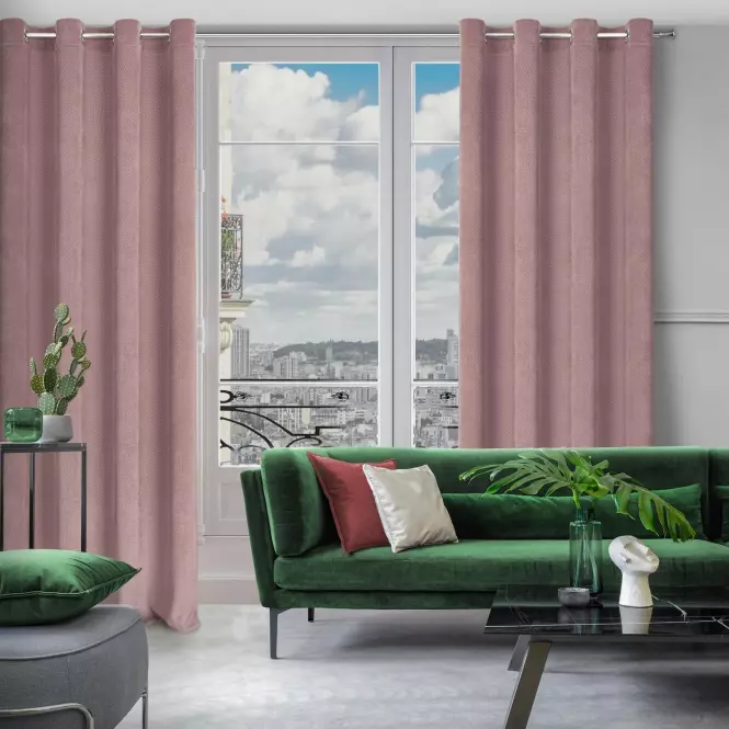 Sötétítő ELIZA 140x250 karikán 386203 EUROFIRANY,11