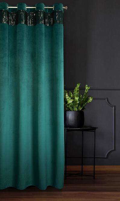 Sötétítő JASPER 140x250 karikán 386240 EUROFIRANY