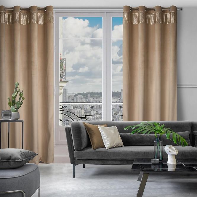 Sötétítő JASPER 140x250 karikán 386244 EUROFIRANY