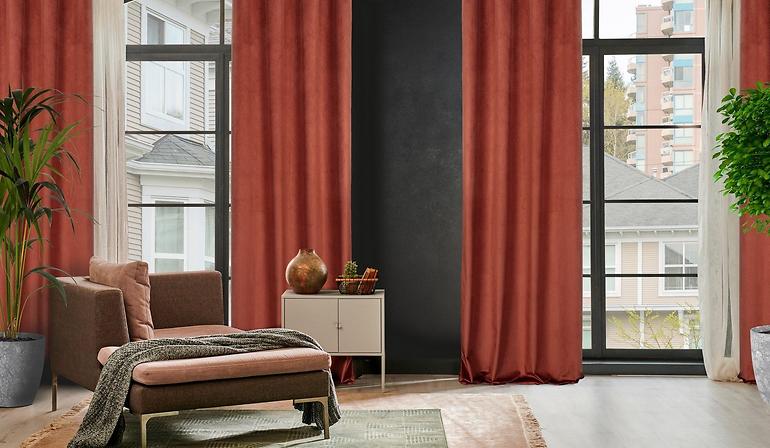 Sötétítő LILI 140x250 karikán 384158 EUROFIRANY,10
