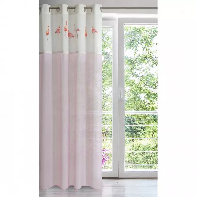 Sötétítő FLAMINGO 140x250 karikán 327136 EUROFIRANY
