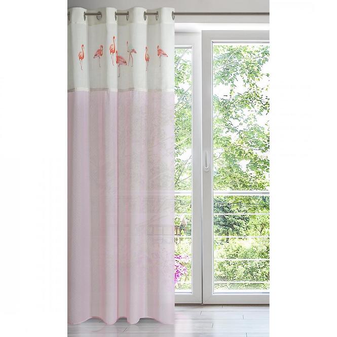 Sötétítő FLAMINGO 140x250 karikán 327136 EUROFIRANY
