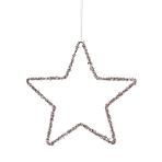 Lógócsillag pezsgőszín 25 cm 1084115