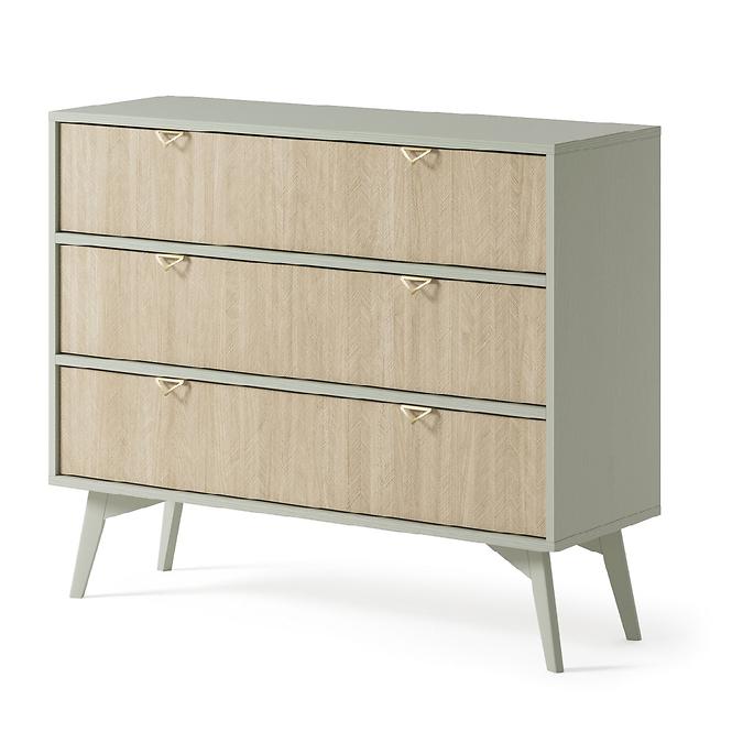 Komoód Forest KSZ106 eukaliptusz/ fenyő scandi