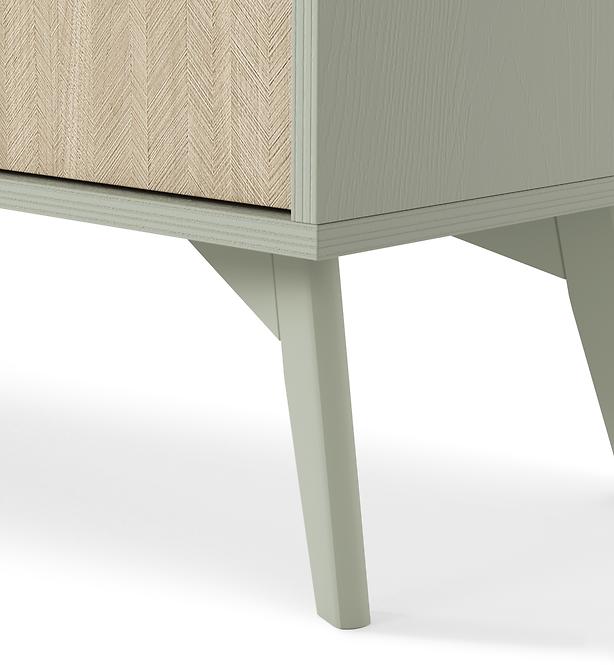 Komoód Forest KSZ106 eukaliptusz/ fenyő scandi