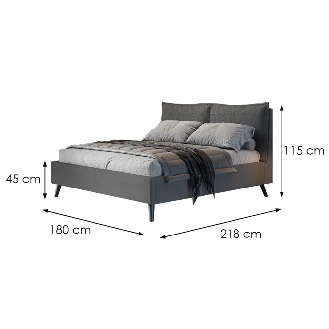 Ágy Dantaria 180x200 Letto 99/Coco 98,2