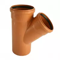 Elágazás KGEA 160/125/45° Narancssárga