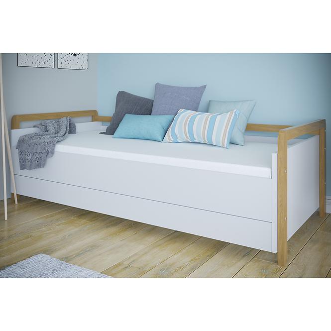 Gyermekágy Tapczan Victor+Sz+M fehér 80x180
