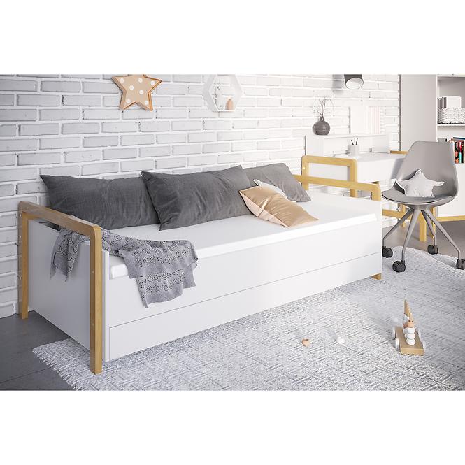 Gyermekágy Tapczan Victor+Sz fehér 80x180