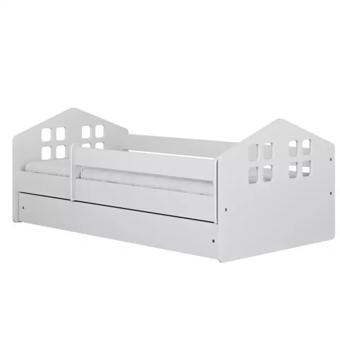 Gyermekágy Kacper+Sz+M fehér 80x160