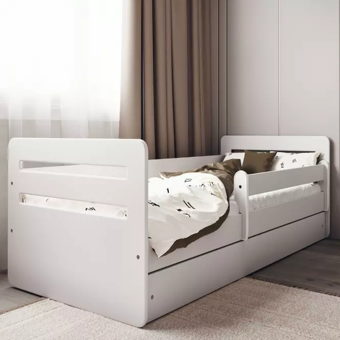 Gyermekágy Tomi+Sz+M fehér 80x140