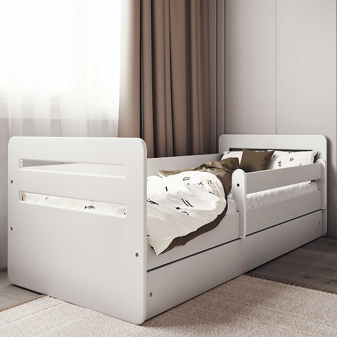 Gyermekágy Tomi+Sz+M fehér 80x140