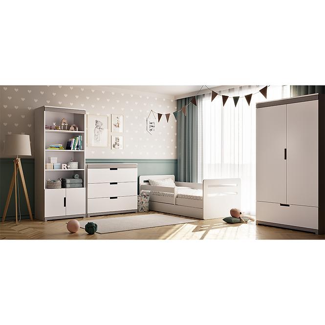 Gyermekágy Tomi+Sz+M fehér 80x140