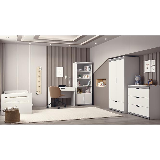 Gyermekágy Tomi+Sz+M fehér 80x140