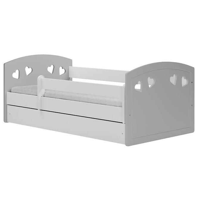 Gyermekágy Julia +M Mix szürke 80x140
