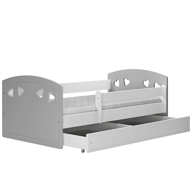 Gyermekágy Julia +M Mix szürke 80x180,4