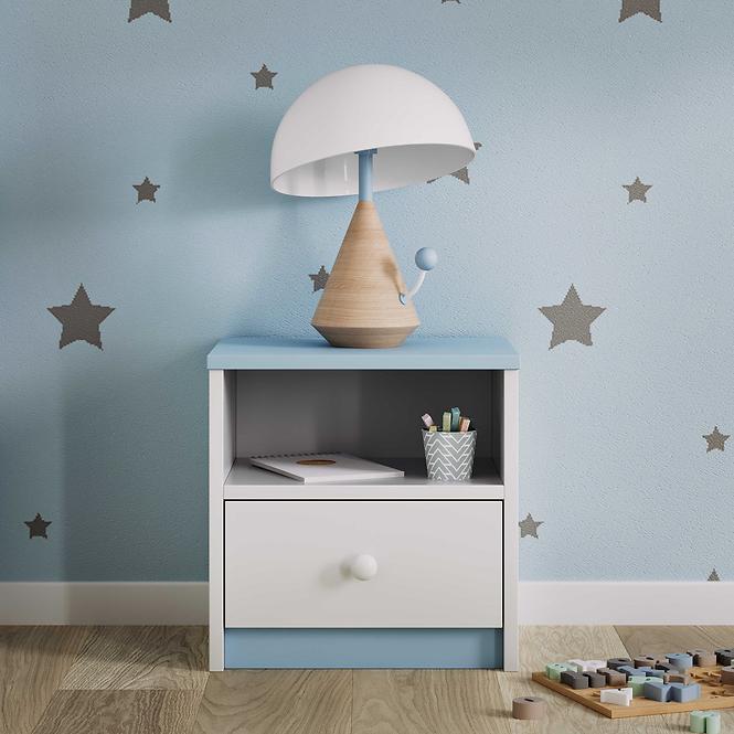 Éjjeliszekrény Babydreams kék