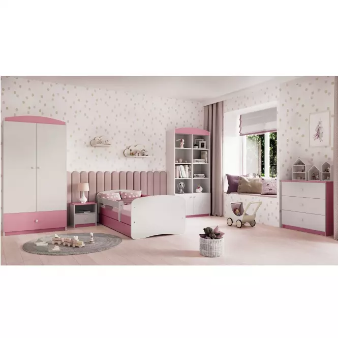 Éjjeliszekrény Babydreams Rózsaszín,8